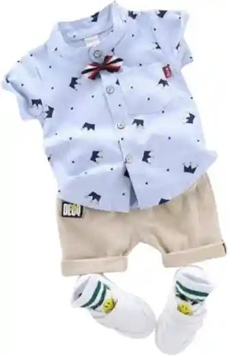Vikita Enterprise Kid Boy's Printed Cord Set